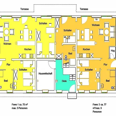 アパート Ruhiges In Strandnaehe In Wohlenberg, Deutschland